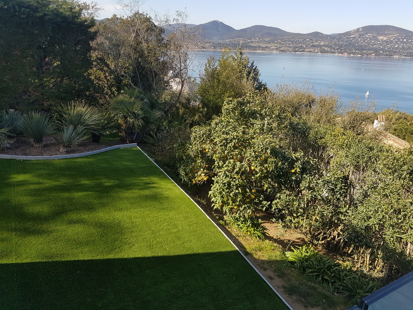 Photo partie partie 4 du gazon synthétique